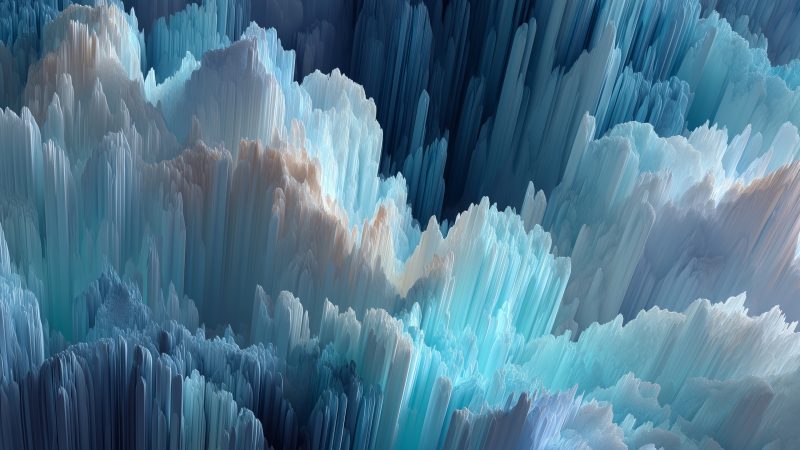 crystalline texture wallpaper, ice patterns, crystalline beauty, background for desktop wallpaper (horizontal)