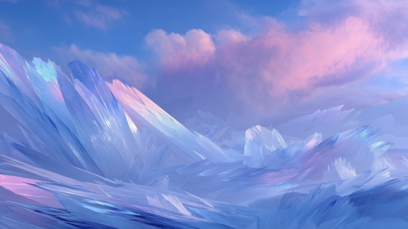 light refraction wallpaper, kaleidoscopic visuals, visual texture, background for desktop wallpaper (horizontal)