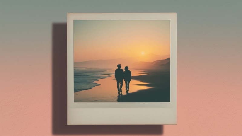 soft lighting wallpaper, intimate moments, vintage romance, background for desktop wallpaper (horizontal)