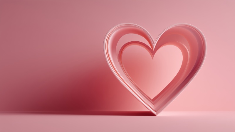 festive art wallpaper, love theme, charm, background for desktop wallpaper (horizontal)