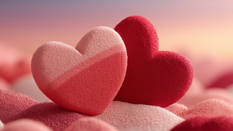 sweet gestures wallpaper, love theme, romantic decor, background for desktop wallpaper (horizontal)