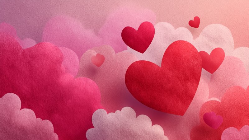 intimate moments wallpaper, heart art, romantic gifts, background for desktop wallpaper (horizontal)