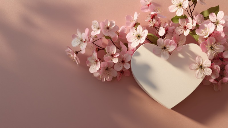 floral arrangements wallpaper, sweet surprises, valentines decor, background for desktop wallpaper (horizontal)