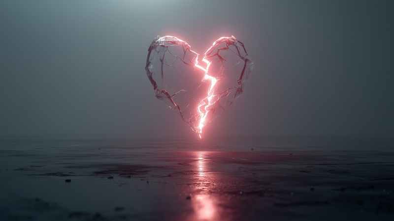 emotional pain wallpaper, love loss, rebellion, background for desktop wallpaper (horizontal)