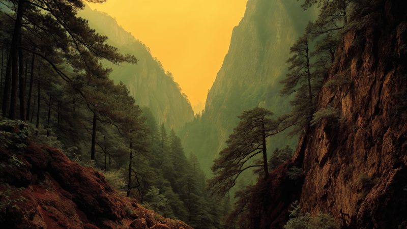 awe wallpaper, meditation, nature retreat, background for desktop wallpaper (horizontal)