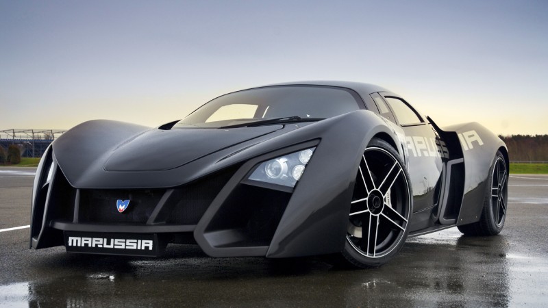 Marussia, supercar, sports car, luxury cars, Russian, front, review, test drive (horizontal)