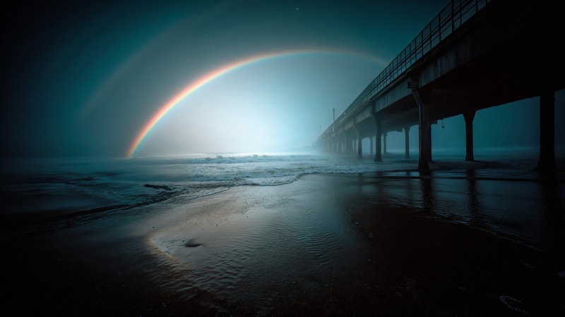 atmospheric lighting wallpaper, twilight scenery, dramatic skies, background for desktop wallpaper (horizontal)