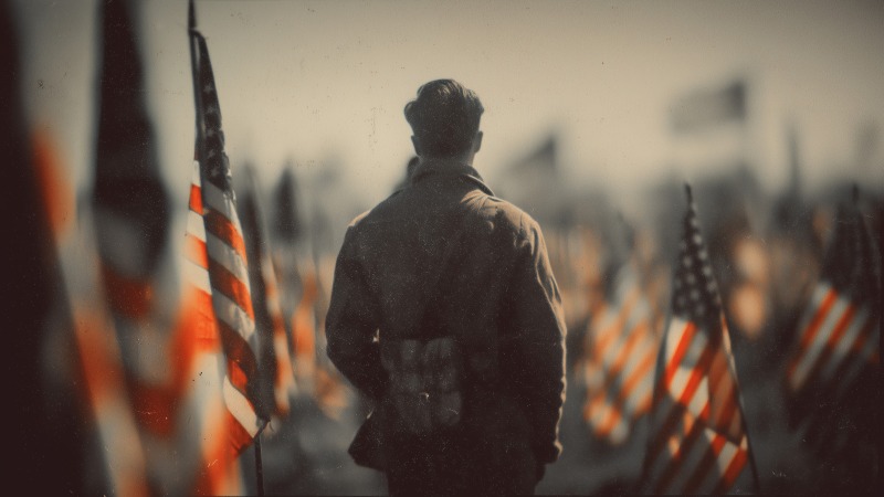 salute wallpaper, tribute, memorial day, background for desktop wallpaper (horizontal)