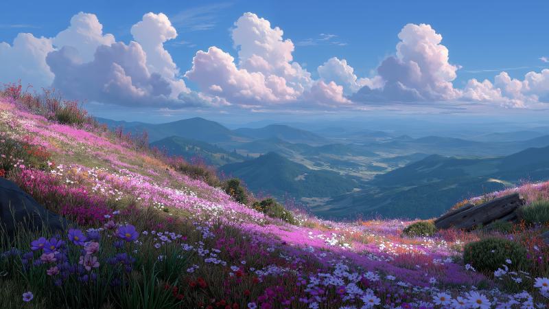 fresh beginnings wallpaper, renewal, sunny days, background for desktop wallpaper (horizontal)