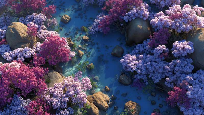 coastal views wallpaper, overhead shots, aerial, background for desktop wallpaper (horizontal)