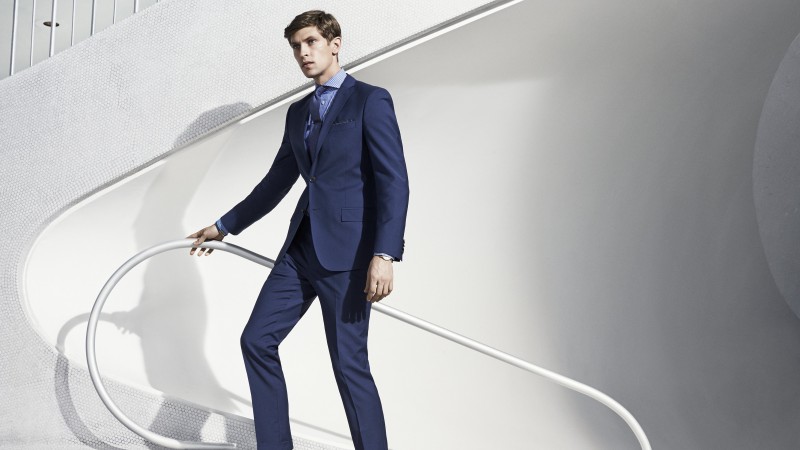 Mathias Lauridsen, Top Fashion Male Models, model, suit (horizontal)