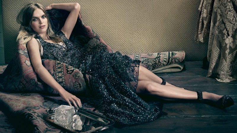 Mirte Maas, Top Fashion Models 2015, model, dress, shoes (horizontal)