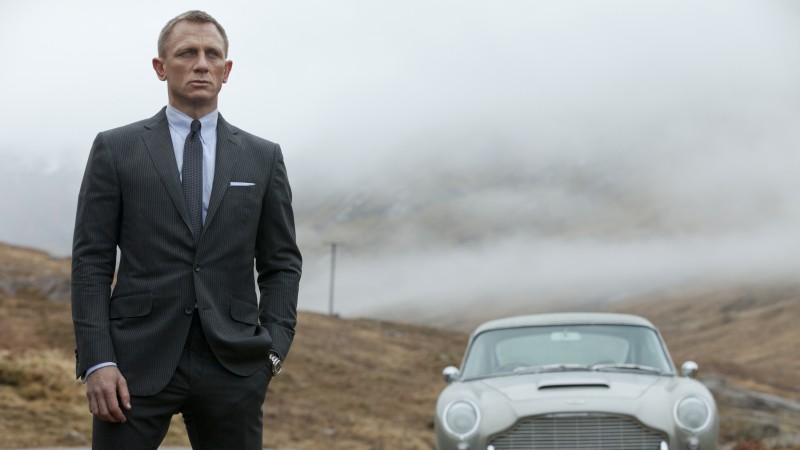 Daniel Craig, 007, James Bond, Most Popular Celebs in 2015, actor, car (horizontal)