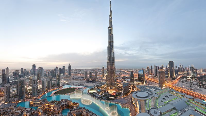 Khalifa Tower, Dubai, Best hotels, tourism, travel, resort, booking, vacation, pool (horizontal)