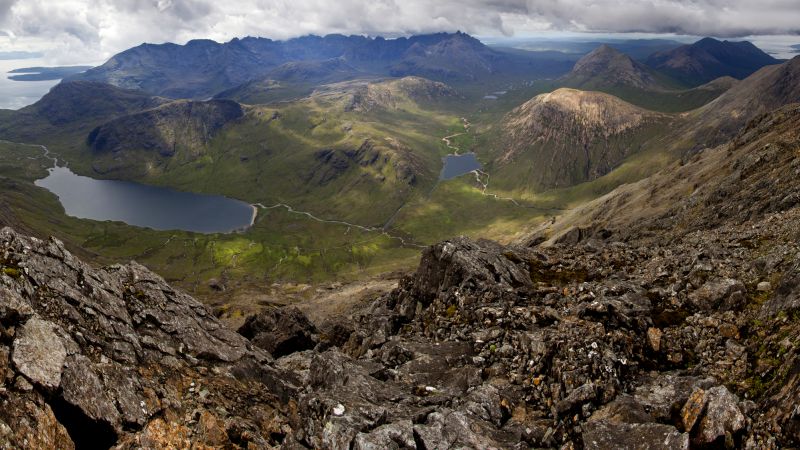Scotland, 4k, HD wallpaper, travel, tourism, mountain (horizontal)