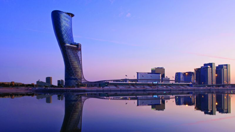 Hyatt Capital Gate, United Arab Emirates, Best hotels, tourism, travel, resort, booking, vacation (horizontal)