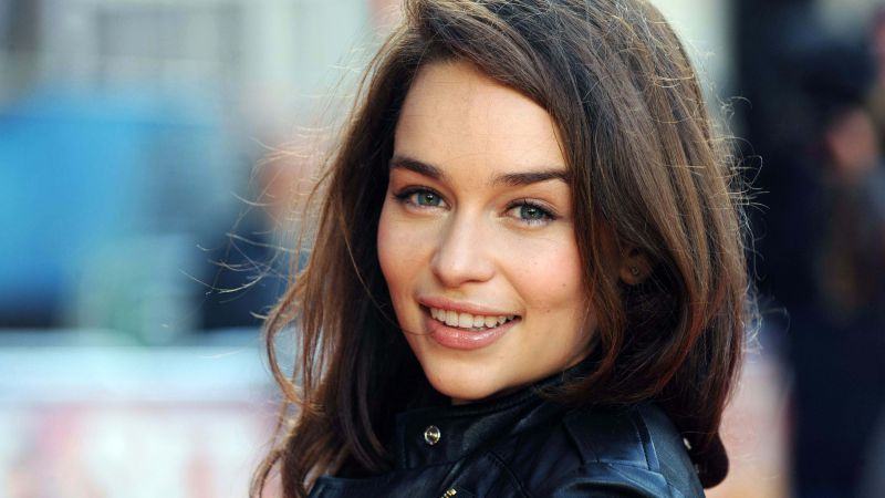 Emilia Clarke, Most Popular Celebs, actress, brunette (horizontal)