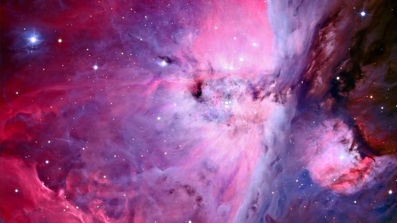 Nebula, stars, space (horizontal)