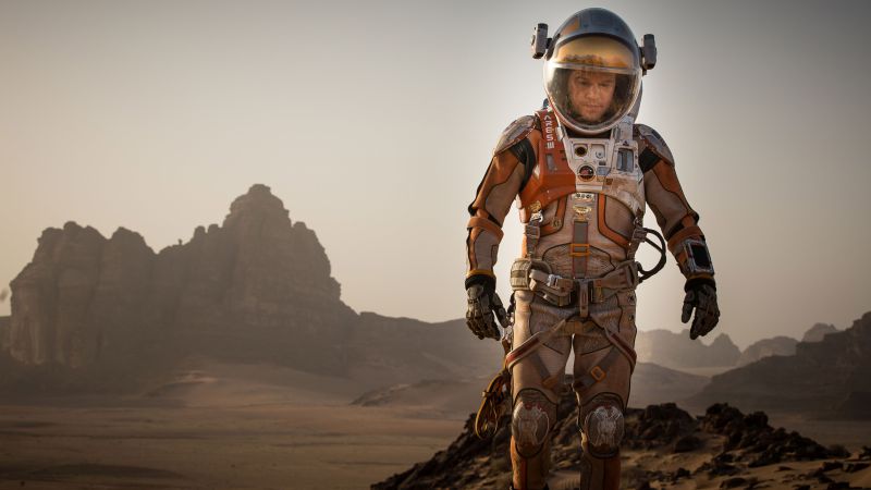 The Martian, Best Movies of 2015, movie, Matt Damon (horizontal)