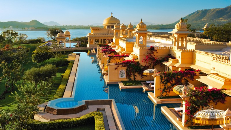 India, beach, design, habitat, Hotel, landscape, Pool, Sea, species, travel (horizontal)