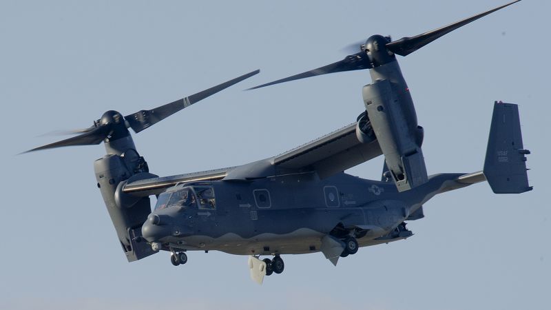V-22 Osprey, tiltrotor, multi-mission aircraft, Bell, Boeing, US Army, U.S. Air Force (horizontal)
