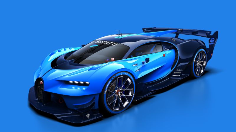Bugatti Vision Gran Turismo, Bugatti, Grand Sport, sport car (horizontal)