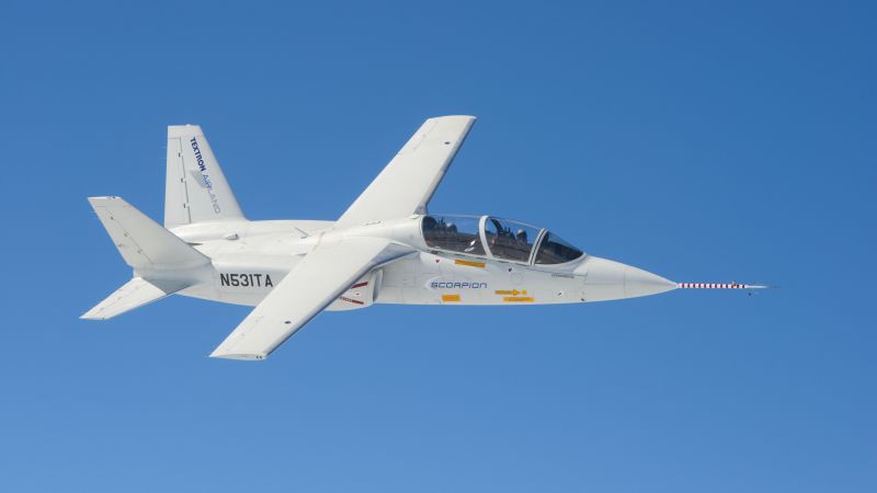 Textron AirLand Scorpion, USA army, fighter aircraft, air force, USA (horizontal)