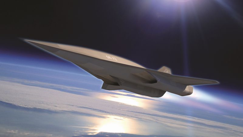 SR-72, Lockheed, Hypersonic Unmanned Reconnaissance Aircraft, Darpa, jet, plane, aircraft, U.S. Air Force (horizontal)
