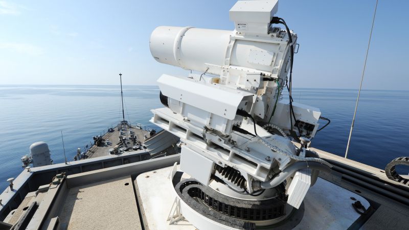 Laser Weapon System, LAWs, USA Army, United States Navy (horizontal)