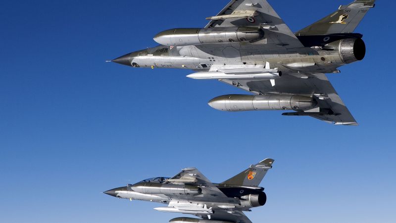 Mirage 2000, attack, Aircraft, France Air Force, France army (horizontal)