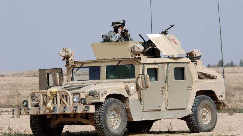 Humvee, light truck, United States military, U.S. Army (horizontal)
