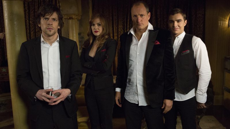 Now You See Me 2, Best Movies, Jesse Eisenberg, Woody Harrelson, Dave Franco (horizontal)