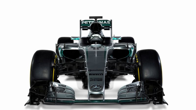 Mercedes AMG F1 W07, Hybrid, Formula 1, testing, LIVE from Barcelona, F1 (horizontal)
