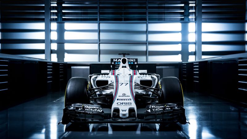 Williams FW38, Formula 1, testing, LIVE from Barcelona, F1 (horizontal)