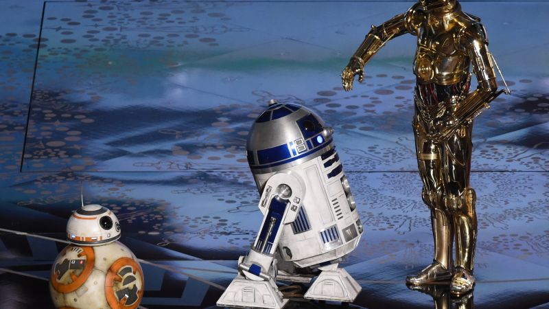 C-3PO, R2-D2, BB-8, Oscar 2016, Star Wars, Oscar (horizontal)