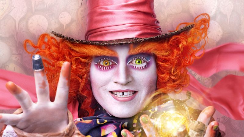 Alice Through the Looking Glass, Johnny Depp, best movies of 2016 (horizontal)