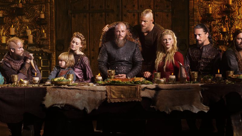 Vikings, 4 season, Travis Fimmel, Katheryn Winnick, Best TV Series of 2016 (horizontal)