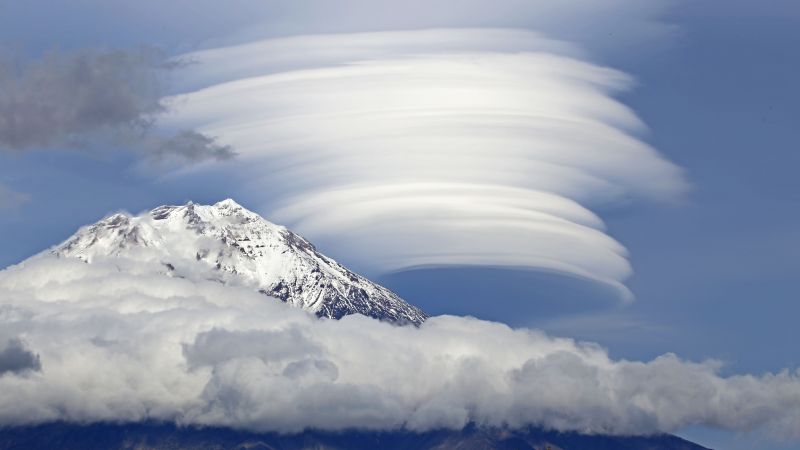 cloud, 4k, HD wallpaper, mountain, sky (horizontal)