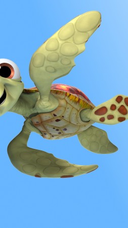 Finding Dory, ramp, turtle, Pixar, animation (vertical)