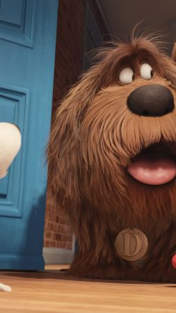 The Secret Life of Pets, dog, Best Animation Movies of 2016, cartoon (vertical)
