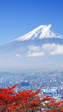 fuji, 4k, HD wallpaper, japan, travel, tourism, National Geographic Traveler Photo Contest (vertical)