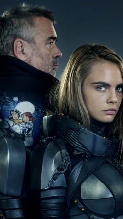 Valerian and the City of a Thousand Planets, Dane DeHaan, Cara Delevingne (vertical)