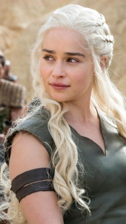 Game of Thrones, Emilia Clarke, Best TV Series, 6 season, Blood of my Blood (vertical)