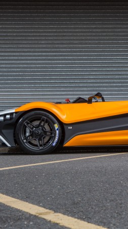 VŪHL 05RR, supercar, orange, Goodwood Festival of Speed 2016 (vertical)