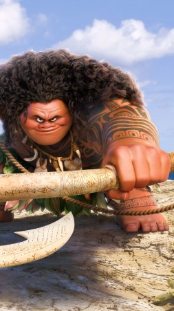 Moana, Maui, best animation movies of 2016 (vertical)