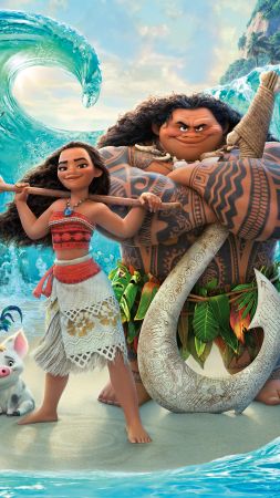 Moana, maui, best animation movies of 2016 (vertical)
