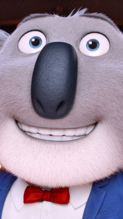 Sing, koala, buster, matthew mcconaughey, best animation movies of 2016 (vertical)