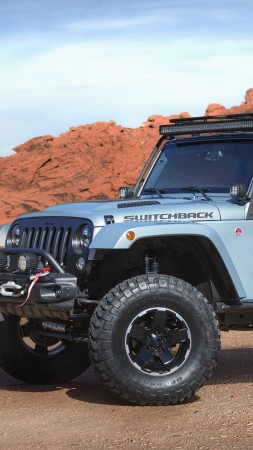 Jeep Switchback, Jeep Wrangler, SUV, concept (vertical)
