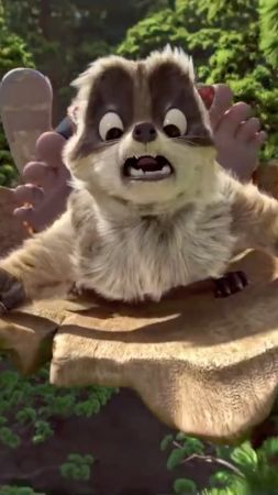 The Son of Bigfoot, raccoon, best animated movies (vertical)