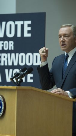 House of Cards, Best TV Series, political, Kevin Spacey, season 5, streaming, HD (vertical)